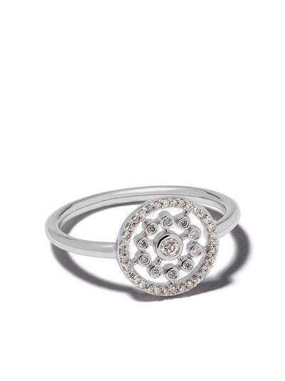 Astley Clarke золотое кольцо Icon Nova с бриллиантами 44059WNOR