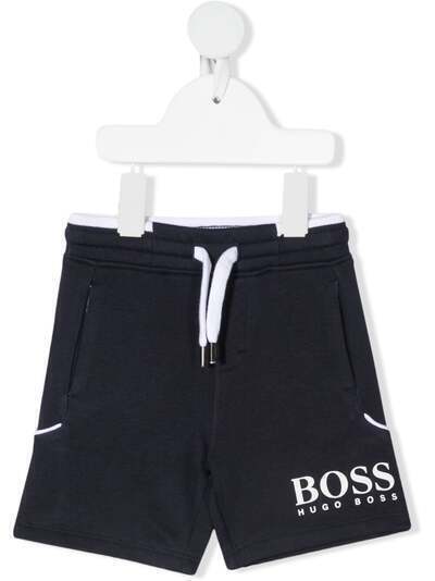 BOSS Kidswear спортивные шорты с логотипом