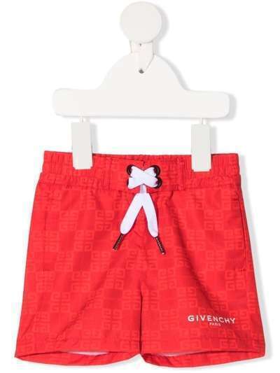 Givenchy Kids шорты с логотипом
