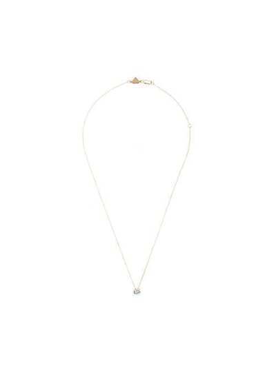 Alison Lou 14kt yellow gold, blue topaz and diamond pendant necklace ALSP41Y