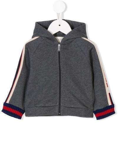 Gucci Kids full-zipped hooded jacket 533045X9L52