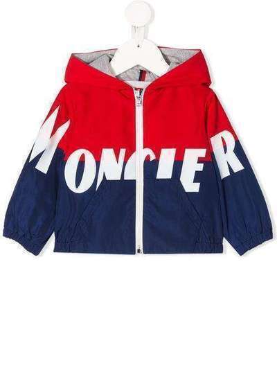 Moncler Kids куртка на молнии с логотипом 1A7032054543