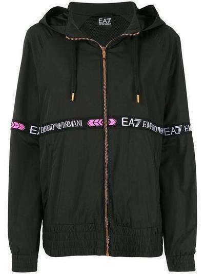 Ea7 Emporio Armani куртка с капюшоном и логотипом 3HTB06TN28Z