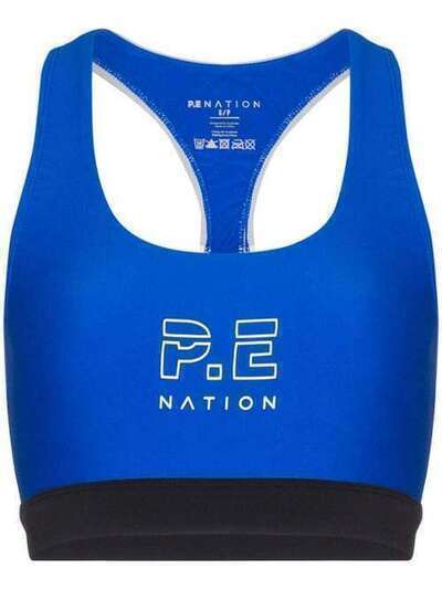 P.E Nation спортивный бюстгальтер с логотипом 20PE1C132