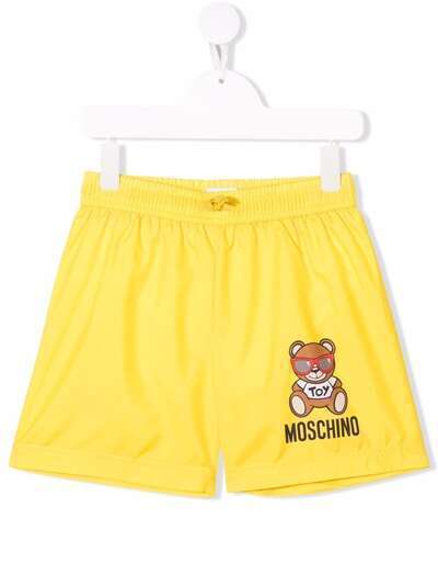 Moschino Kids плавки-шорты Teddy Bear