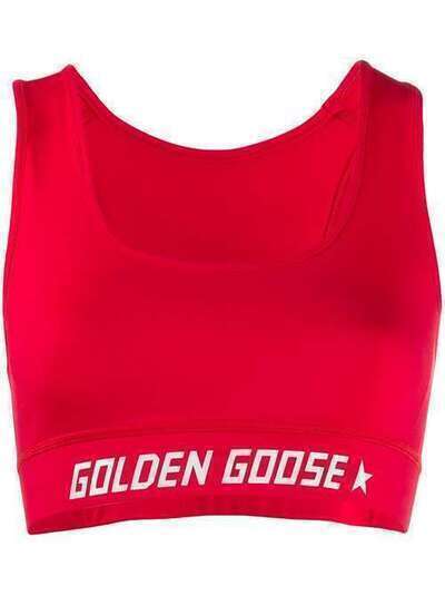 Golden Goose спортивный бюстгальтер с логотипом G36WP098A2
