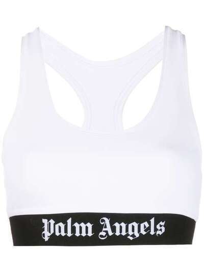 Palm Angels спортивный бюстгальтер с логотипом PWFA009S20FAB0020201