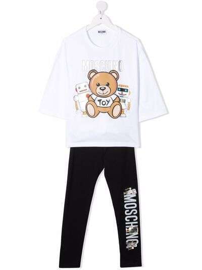 Moschino Kids спортивный костюм Teddy Bear