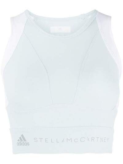 adidas by Stella McCartney укороченный топ для бега FQ2393