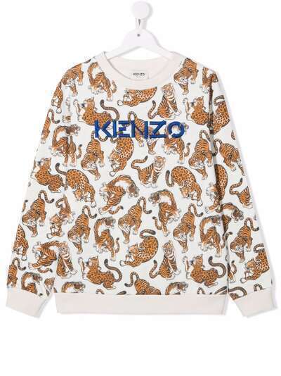 Kenzo Kids толстовка с логотипом