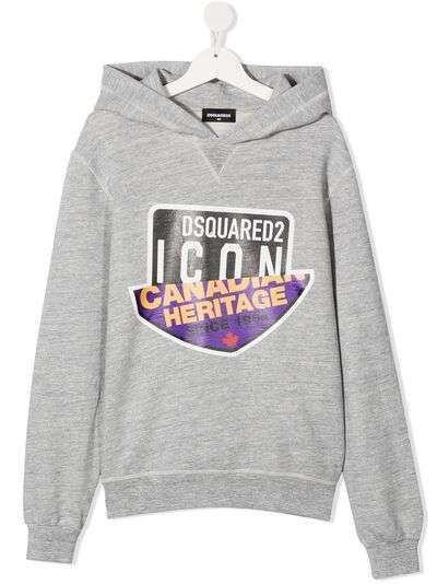 Dsquared2 Kids худи с принтом Icon