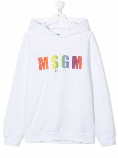 MSGM Kids худи с логотипом