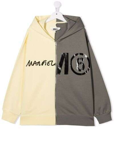 MM6 Maison Margiela Kids худи с логотипом