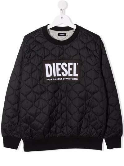 Diesel Kids толстовка с логотипом