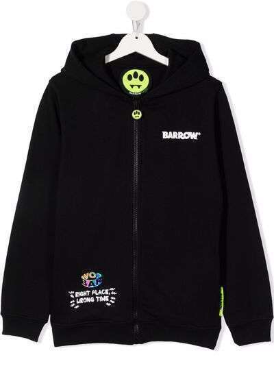 Barrow kids TEEN zipped hoodie