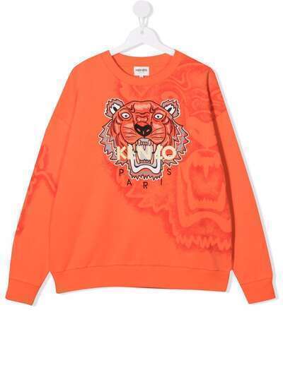 Kenzo Kids толстовка с принтом