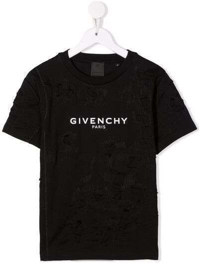 Givenchy Kids logo-print cotton T-shirt