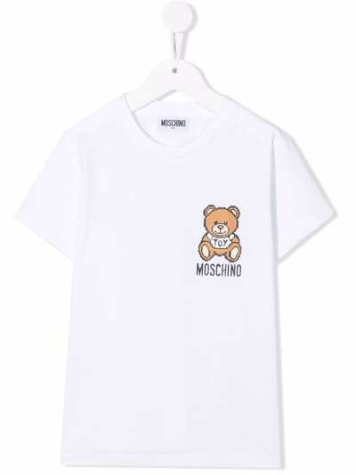 Moschino Kids футболка Teddy Bear