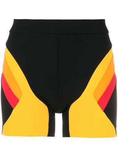 No Ka' Oi colour blocked sports shorts 74017