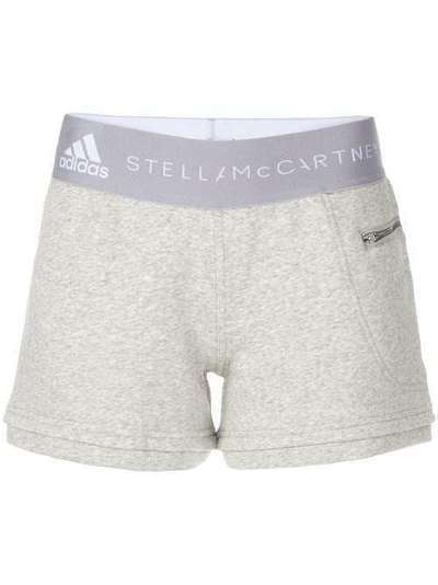 adidas by Stella McCartney шорты с логотипом на резинке CG0176