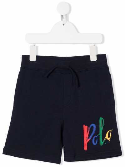 Ralph Lauren Kids спортивные шорты с логотипом