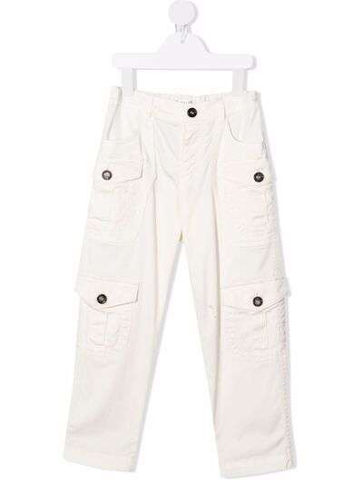 Brunello Cucinelli Kids брюки с карманами