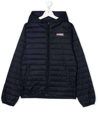 Diesel Kids пуховик с капюшоном 00J4W5KXB4P