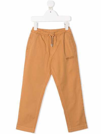 Kenzo Kids прямые брюки с вышитым логотипом
