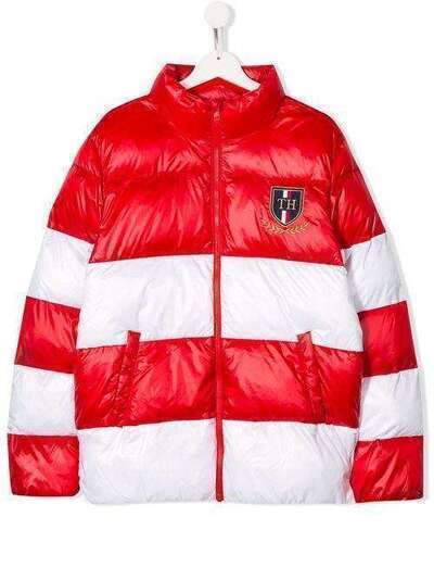 Tommy Hilfiger Junior пуховик в двух тонах KS0KS00096