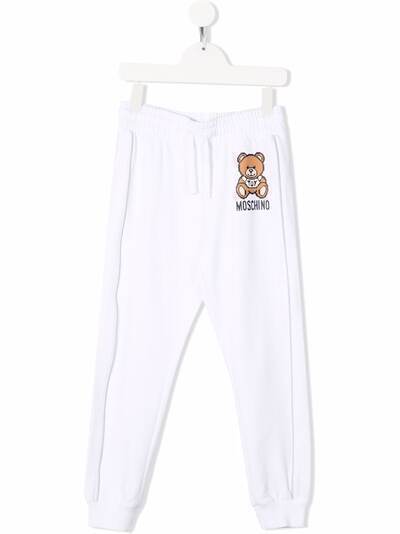 Moschino Kids спортивные брюки Teddy Bear