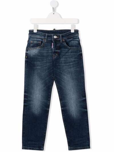 Dsquared2 Kids узкие джинсы средней посадки
