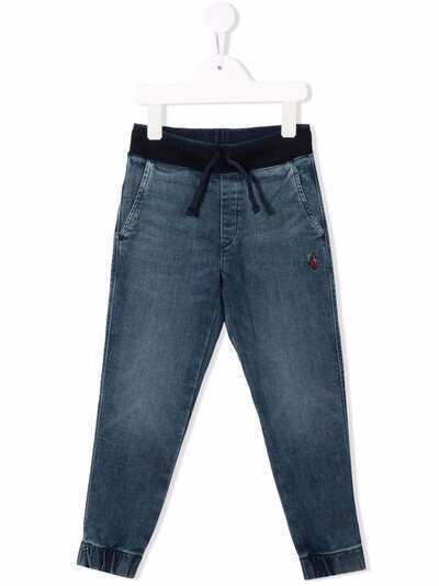 Ralph Lauren Kids джинсы кроя слим с эластичным поясом