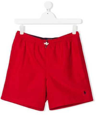 Ralph Lauren Kids плавки-шорты с логотипом 323785582