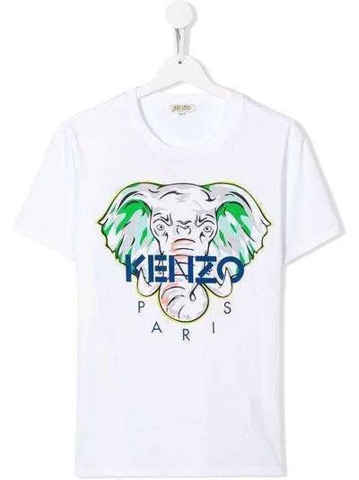 Kenzo Kids футболка с логотипом KQ10618C01T