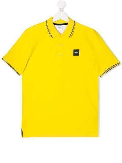 Boss Kids рубашка-поло с логотипом J25E90535