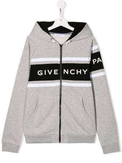 Givenchy Kids худи из джерси с логотипом H25158A01