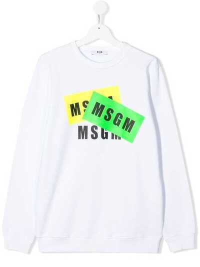 Msgm Kids msgm kids 022093001 bianco 100%cotone 22093001