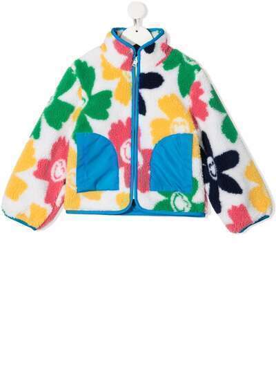 Stella McCartney Kids куртка Smiley Flowers
