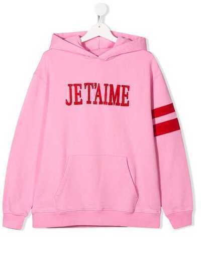 Alberta Ferretti Kids худи Je T'aime 22149