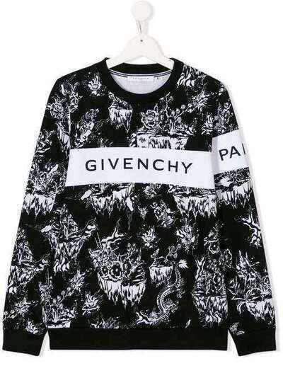 Givenchy Kids толстовка с графичным принтом H25189M41