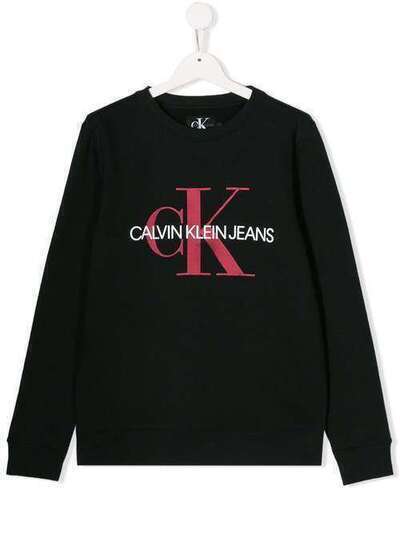 Calvin Klein Kids толстовка с логотипом IB0IB00261