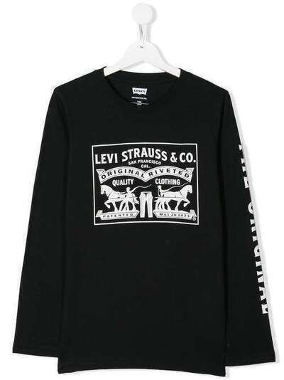 Levi's Kids топ с логотипом 9EA103