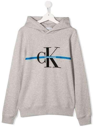Calvin Klein Kids худи с вышитым логотипом IB0IB00465