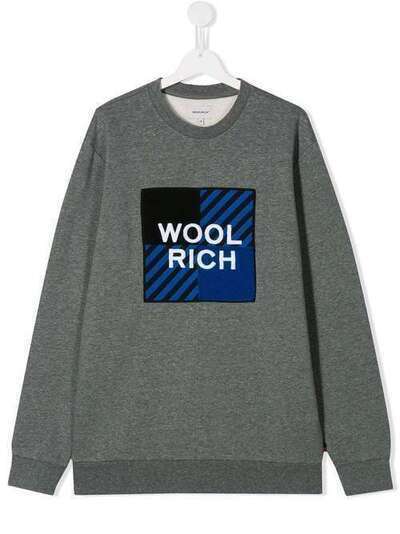 Woolrich Kids толстовка с логотипом WKFEL1123185T