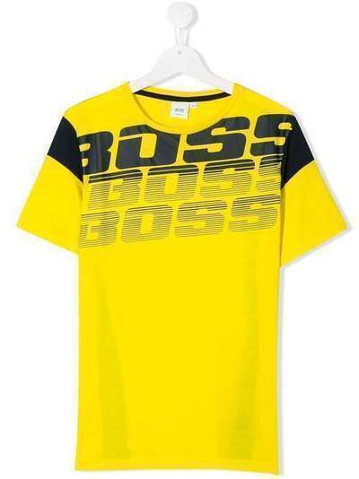 Boss Kids футболка с круглым вырезом и логотипом J25E72535