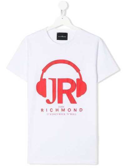 John Richmond Junior футболка с логотипом RBP20125TSG1