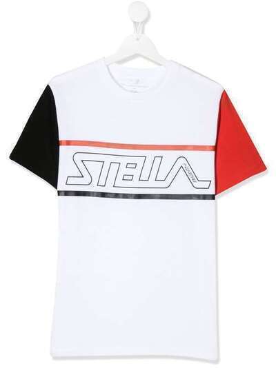 Stella McCartney Kids футболка с логотипом 588484SOJ84