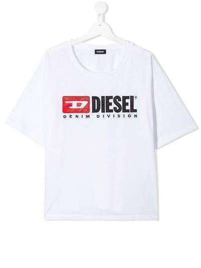 Diesel Kids футболка с логотипом 00J4IG00YI9K100