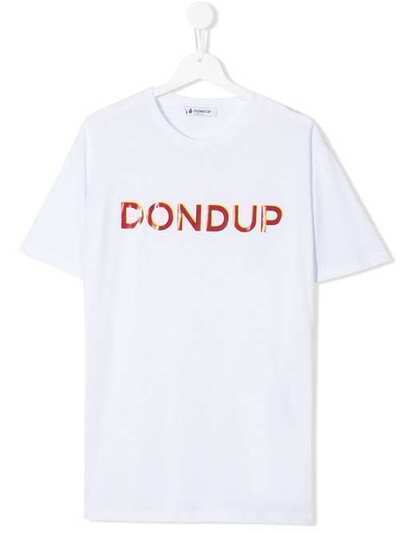 Dondup Kids футболка с логотипом BS126JY0003BW60