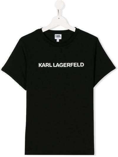 Karl Lagerfeld Kids футболка с логотипом Z2521909